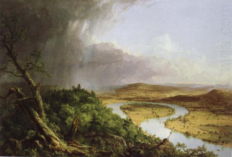 Zigzag bend, Thomas Cole